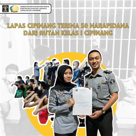 Lapas Cipinang Terima Narapidana Dari Rutan Kelas I Cipinang