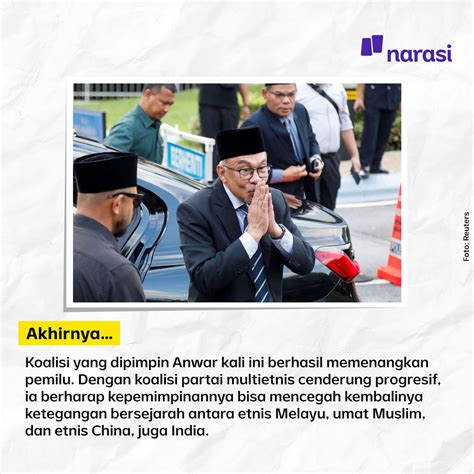 Anwar Ibrahim Resmi Dilantik Menjadi Perdana Menteri Malaysia Kamis