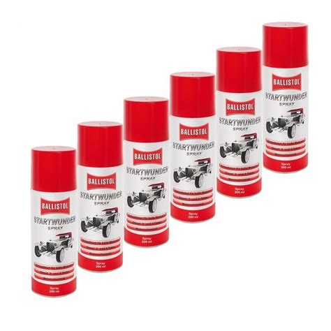 33 53 1l BALLISTOL Startwunder 6 Ds Spray 200 Ml 25500 Startpilot