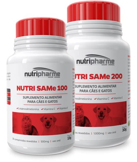 Suplemento Nutri Same 100 para Cães e Gatos Portal dos Bichos