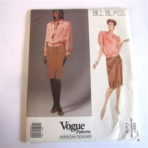 Bill Blass Vogue 2764 American Designer Vintage Sewing 56 Off