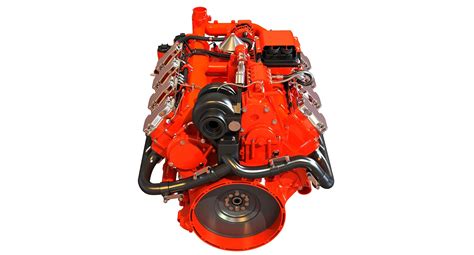 Scania V8 Engine Industrial Diesel Engines – 3D Horse