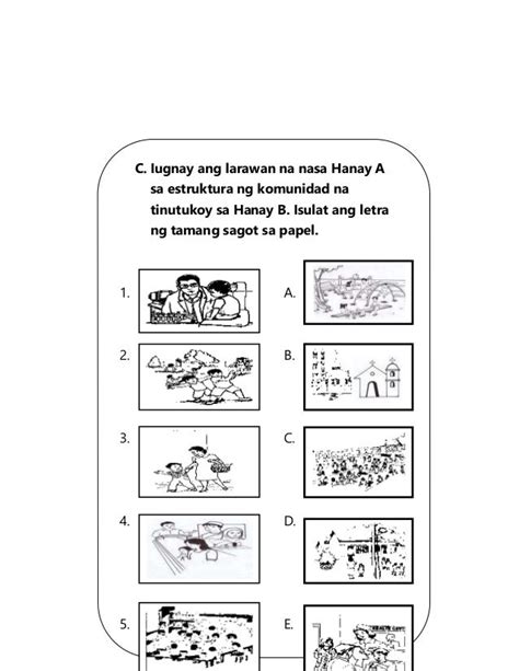 Mga Tungkulin Ng Kasapi Sa Komunidad Worksheets For Grade 2 Tungkulin Images