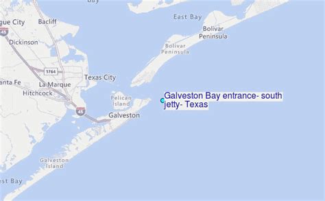 Galveston Bay Entrance South Jetty Texas Tide Station Location Guide