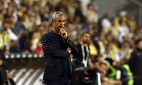 Coach İsmail Kartal The first half was as we planned Fenerbahçe