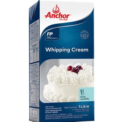 安佳淡忌廉 Anchor Whipping Cream 1L 食聯盟 Eat Union