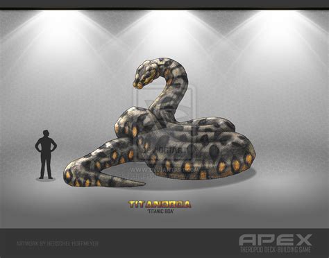 Titanoboa by Herschel-Hoffmeyer on DeviantArt | Dinosauri, Animali ...