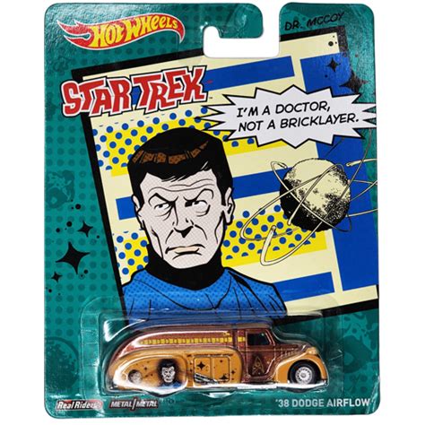 Hot Wheels 2014 Star Trek Dr McCoy 38 Dodge Airflow Price Guide