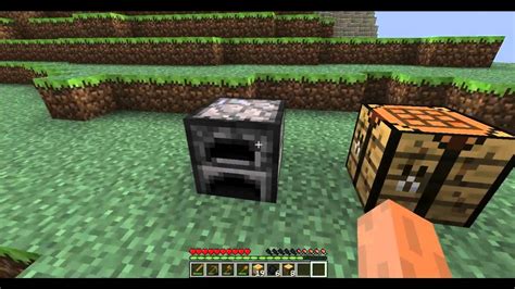 Minecraft Como Hacer Horno Y Cofre YouTube