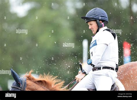 Luhmuhlen Germany 15th June 2024 Tom Mcewen Of Great Britain With Chf Cooliser During The