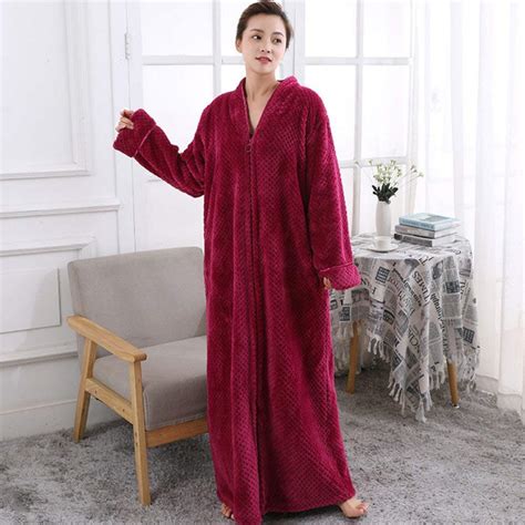 Levier Meilleur Quelque Chose Robe De Chambre A Fermeture Eclair Femme