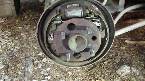 2002 Toyota Corolla Rear Drum Brakes