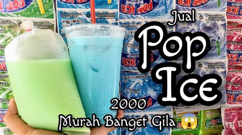 Ide Usaha Jualan Pop Ice Jual 2000 Youtube