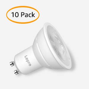 Lepro Ampoule Led Gu Dimmable W Quivalent W Blanc Chaud K