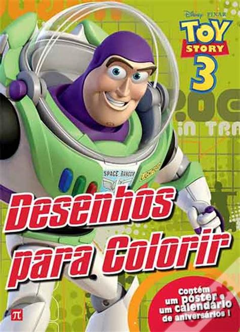 Toy Story 3 Actividades Para Colorir E Poster De Walt Disney Livro