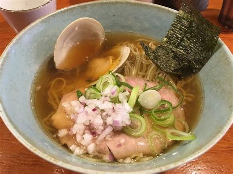 『貝出汁そば』中華そば 榮じのレビュー ラーメンデータベース