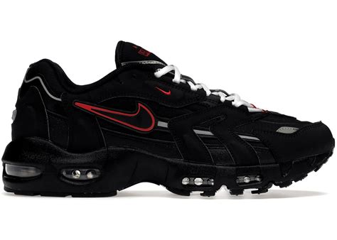 Nike Air Max 96 II Black Sport Red Men's - DC9409-002 - US