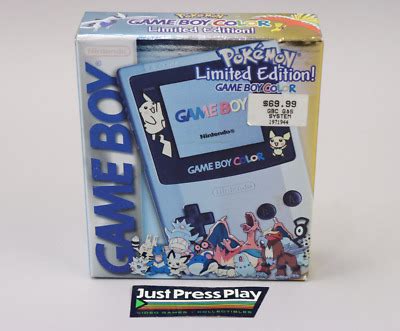 Gameboy Color Pokemon Edition For Sale Ebay