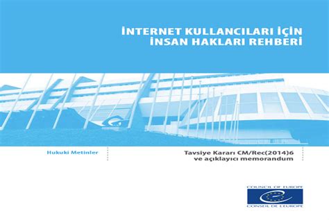 İnternet Kullanıcıları İçin İnsan Hakları Rehberi Sivil Sayfalar