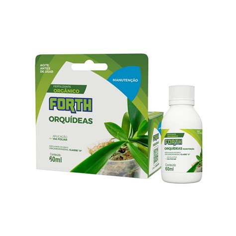 Fertilizante Liquido concentrado Forth Orquídea Manutenção 60ml