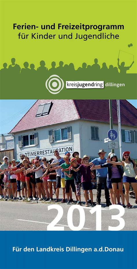 Ferien Landkreis Dillingen A D Donau