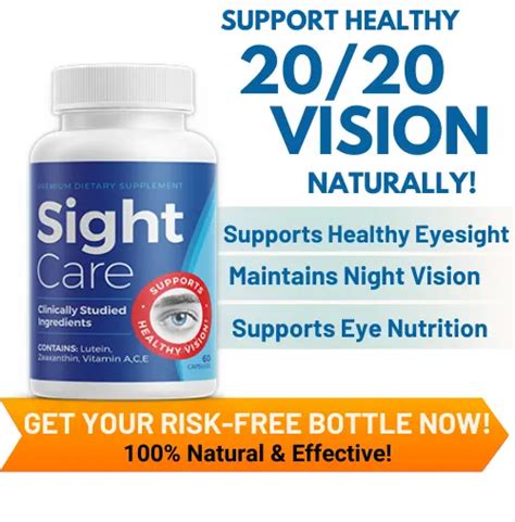 About Sight Care Official Site Vision Support Supplement