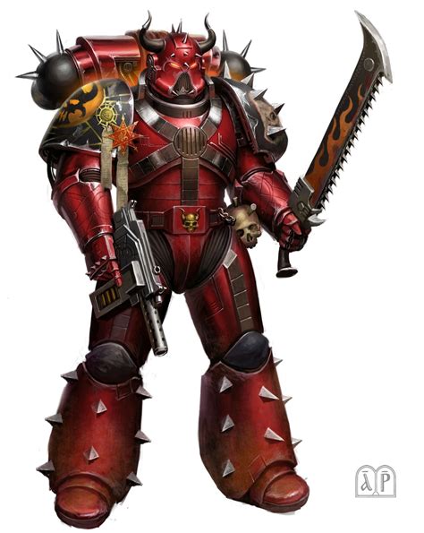 Word Bearers Sergeant Art By Elijah ArhPriest 40K Gallery