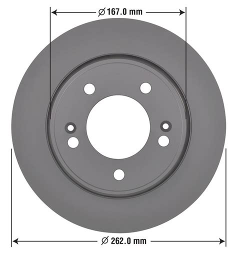 Hyundai Elantra Omniparts Brake Rotor 13060334 Hyundai 13060334