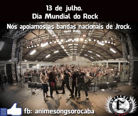 AnimeSong 13 De Julho Dia Mundial Do Rock