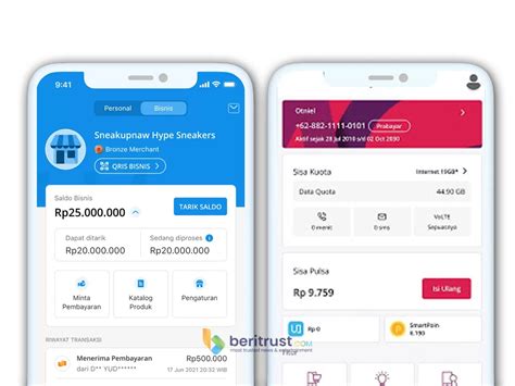 Cara Transfer Pulsa Smartfren Ke DANA Beritrust