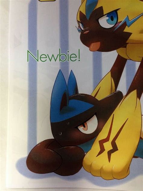 Doujinshi Pokemon Lucario And Zeraora Handmadea5 12pages Odoshiro Canv