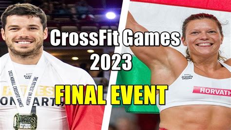 Jeffrey Adler Y Laura Horvath Son Los Ganadores De Los Crossfit Games