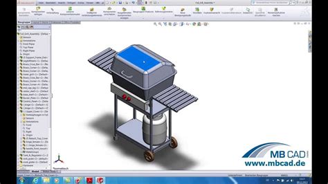 Solidworks Ein Und Ausblenden Von Komponenten Video Tutorial Youtube