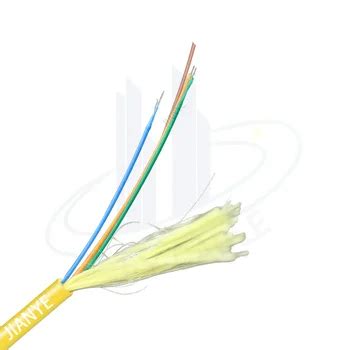 Tight Buffer Fiber Cable Single Mode Optical Distribution Cable 12 24