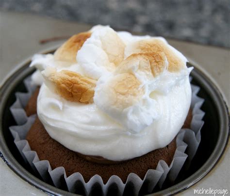 Michelle Paige Blogs Divine Smores Cupcakes