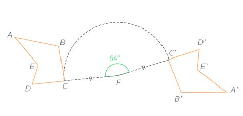 Construire Limage Dune Figure Par Une Rotation 4e Exercice