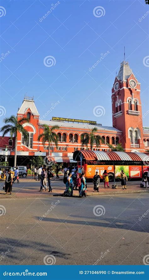 Puratchi Thalaivar Dr Mgr Central Railway Station Of Chennai Cityview