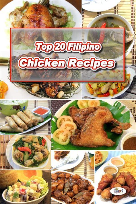 Top 20 Filipino Chicken Recipes Pinoy Recipe At Iba Pa