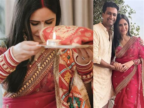 Katrina Kaif Shares Her First Karwa Chauth Pictures Telugu Cinema