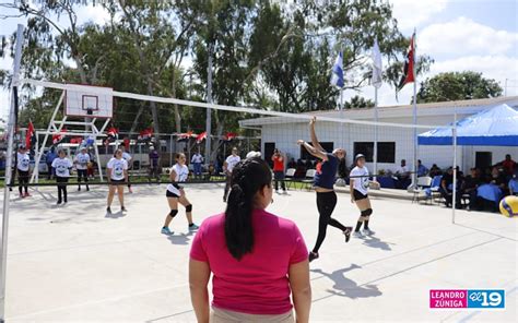 Realizan Torneo De Voleibol En Homenaje A La Mujer