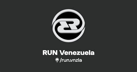 Run Venezuela Instagram Facebook Tiktok Linktree