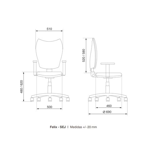 Silla Ejecutiva Félix Comercializadora Sandg