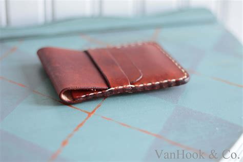 VanHook & Co.: Hand Stitched Leather Wallet