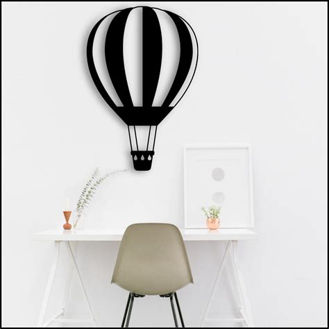 Archivo Stl Globo Aerost Tico Decoraci N De Pared Wall Art Objeto