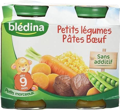 Bl Dina Petits Pots Petits L Gumes P Tes B Uf D S Mois X G