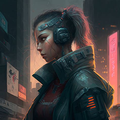 Artstation Cyberpunk Characters Pack Artworks