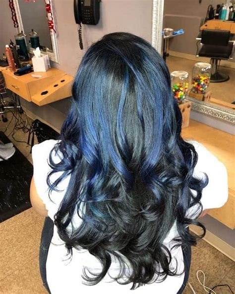 30 Sumptuous Blue Hair Highlights for Women – HairstyleCamp