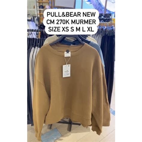 Jual Sweater Polos Pull Bear Jastip Shopee Indonesia