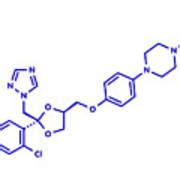 Terconazole Antifungal Drug Molecule Photograph By Molekuul Science