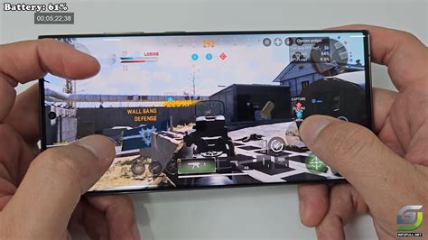 Samsung Galaxy S23 Ultra Test Game Call Of Duty Warzone Mobile GSM